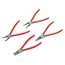 Load image into Gallery viewer, Sealey Internal/External Circlip Pliers Set 4pc 230mm (Premier)
