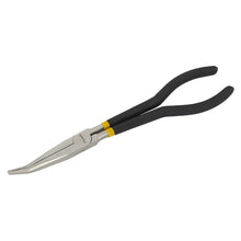 Load image into Gallery viewer, Sealey Needle Nose Pliers 280mm Offset Ni-Fe Finish (Premier)
