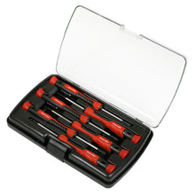Load image into Gallery viewer, Sealey Precision TRX-Star* Screwdriver Set 6pc in Storage Case
