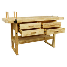 Load image into Gallery viewer, Sealey Woodworking Bench, 4 Drawers
