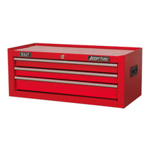 Load image into Gallery viewer, Sealey Mid-Box 3 Drawer Ball-Bearing Slides - Red (AP223)
