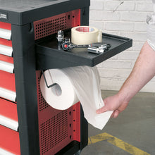 Load image into Gallery viewer, Sealey Side Shelf &amp; Roll Holder for AP24 Series Toolchests
