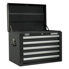 Load image into Gallery viewer, Sealey Toolchest Combination 14 Drawer Ball-Bearing Slides - Black &amp; 446pc Tool Kit (Premier)
