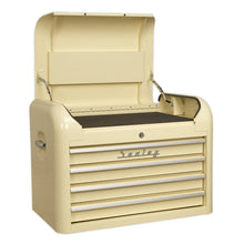 Load image into Gallery viewer, Sealey Retro Style Topchest, Mid-Box &amp; Rollcab Combination 10 Drawer Cream
