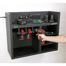 Load image into Gallery viewer, Sealey Power Tool Storage Rack, Power Strip
