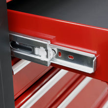 Load image into Gallery viewer, Sealey Rollcab 7 Drawer Ball-Bearing Slides Red (AP3407)

