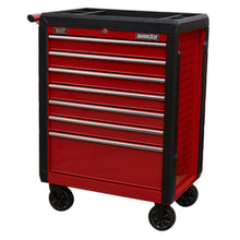 Load image into Gallery viewer, Sealey Rollcab 7 Drawer Ball-Bearing Slides Red (AP3407)

