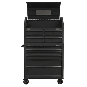 Sealey 12 Drawer Toolchest Combination, Power Bar - Black