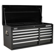 Load image into Gallery viewer, Sealey Topchest 10 Drawer Ball-Bearing Slides Heavy-Duty - Black
