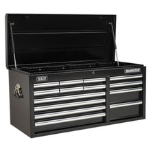 Load image into Gallery viewer, Sealey Topchest 14 Drawer Ball-Bearing Slides Heavy-Duty - Black

