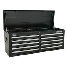 Load image into Gallery viewer, Sealey Topchest 10 Drawer Ball-Bearing Slides (45mm) - Black (1265mm)
