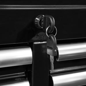 Sealey Topchest 10 Drawer Ball-Bearing Slides (45mm) - Black (1265mm)