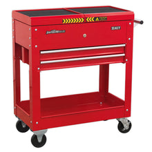 Load image into Gallery viewer, Sealey Mobile Tool &amp; Parts Trolley - Red
