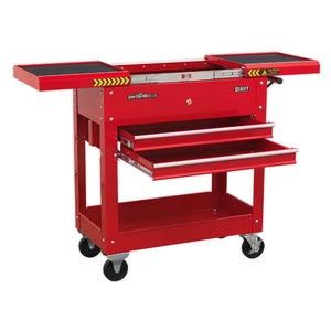 Sealey Mobile Tool & Parts Trolley - Red