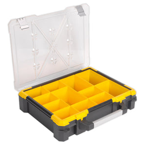 Sealey Parts Storage Case, 12 Removable Compartments