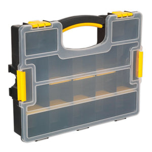 Sealey Parts Storage Case, Removable Compartments - Stackable