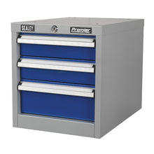 Load image into Gallery viewer, Sealey Industrial Triple Drawer Unit for API Series Workbenches
