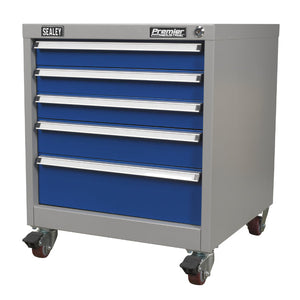 Sealey Mobile Industrial Cabinet 5 Drawer (API5657B)