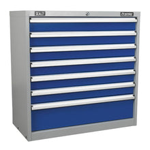 Load image into Gallery viewer, Sealey Industrial Cabinet 7 Drawer
