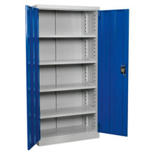 Load image into Gallery viewer, Sealey Industrial Cabinet 4 Shelf 1800mm

