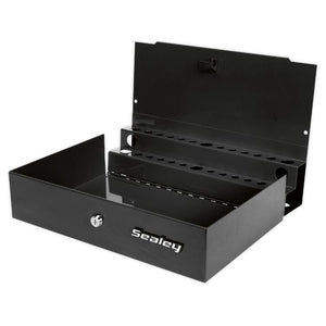 Sealey Side Cabinet for Long Handle Tools - Black