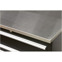Load image into Gallery viewer, Sealey 3.3M Storage System - Stainless Worktop (APMSCOMBO2SS) (Premier)
