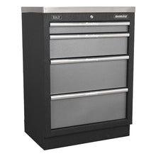 Load image into Gallery viewer, Sealey Modular 4 Drawer Cabinet 680mm
