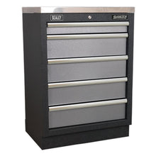 Load image into Gallery viewer, Sealey Modular 5 Drawer Cabinet 680mm
