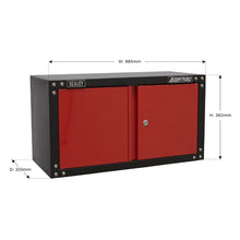 Load image into Gallery viewer, Sealey Modular 2 Door Wall Cabinet 665mm
