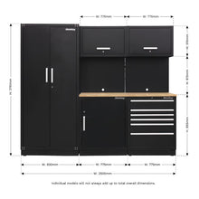 Load image into Gallery viewer, Sealey 2.5M Storage System - Oak Worktop (Premier)
