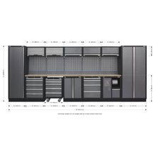 Load image into Gallery viewer, Sealey Superline PRO 4.9M Storage System - Wood Worktop
