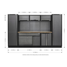 Load image into Gallery viewer, Sealey Superline PRO 3.24M Storage System - Pressed Wood Worktop
