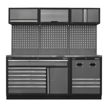 Load image into Gallery viewer, Sealey Modular Storage System Combo - Stainless Steel Worktop
