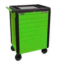 Load image into Gallery viewer, Sealey Rollcab 7 Drawer Push-To-Open - Hi-Vis Green
