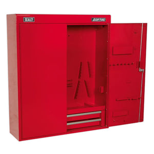 Sealey Wall Mounting Tool Cabinet, 2 Drawers
