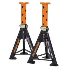 Load image into Gallery viewer, Sealey Axle Stands (Pair) 6 Tonne Capacity per Stand - Orange
