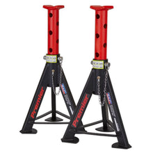Load image into Gallery viewer, Sealey Axle Stands (Pair) 6 Tonne Capacity per Stand - Red
