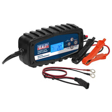 Load image into Gallery viewer, Sealey Compact Auto Smart Charger &amp; Maintainer 4A 6/12V
