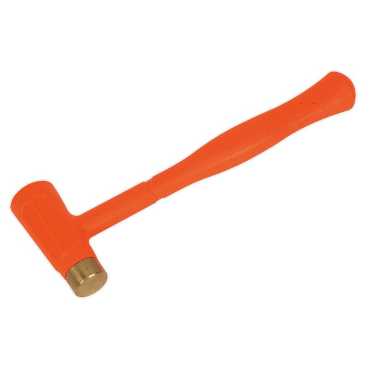 Sealey Brass Faced Dead Blow Hammer 1.5lb (Premier)