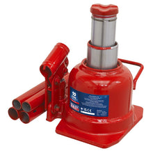 Load image into Gallery viewer, Sealey Bottle Jack 10 Tonne, Low Profile Telescopic
