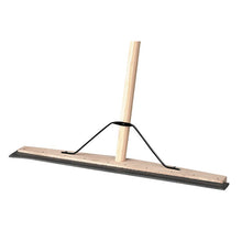 Load image into Gallery viewer, Sealey Rubber Floor Squeegee 600mm (24&quot;) Wooden Handle
