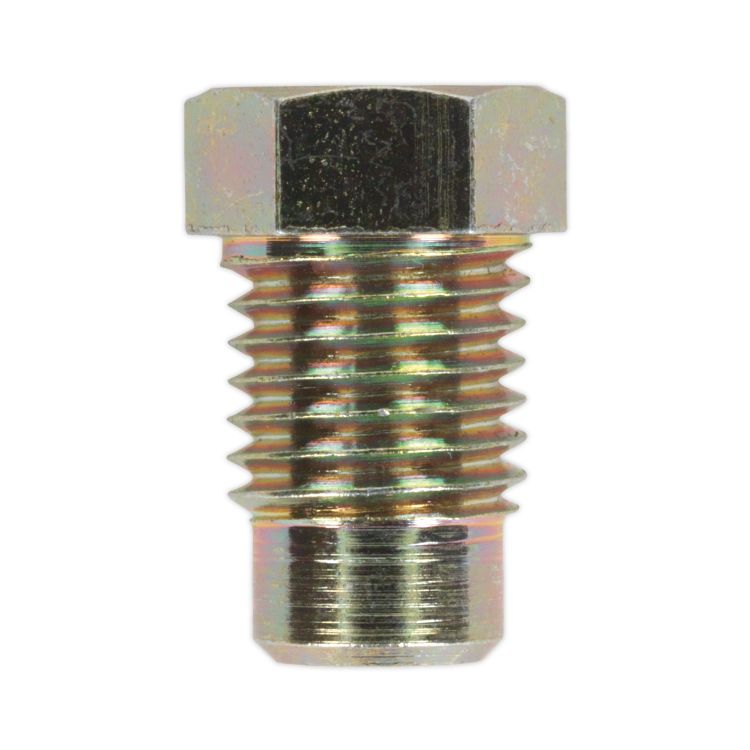 Sealey Brake Pipe Nut M10 x 1.25mm Long Male - Pack of 25