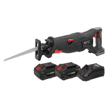Load image into Gallery viewer, Sealey Brushless Reciprocating Saw 20V SV20 Series Kit - 2 Batteries
