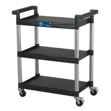 Load image into Gallery viewer, Sealey Workshop Trolley 3-Level - 3 Wall
