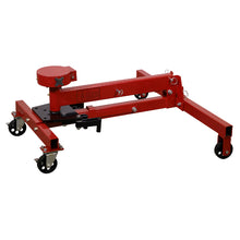 Load image into Gallery viewer, Sealey Folding 360° Rotating Engine Stand, Geared Handle Drive, 450kg Capacity
