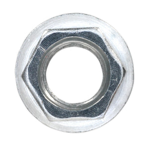 Sealey Flange Nut Serrated DIN 6923 - M10 Zinc - Pack of 100