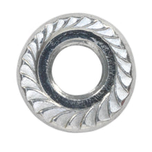 Load image into Gallery viewer, Sealey Flange Nut Serrated DIN 6923 - M5 Zinc - Pack of 100
