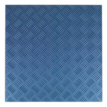 Load image into Gallery viewer, Sealey Vinyl Floor Tile, Peel &amp; Stick Backing - Blue Treadplate - Pack of 16
