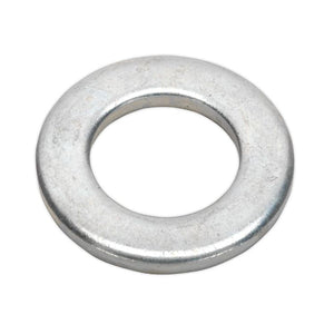 Sealey Flat Washer DIN 125 M16 x 30mm Form A Zinc - Pack of 50