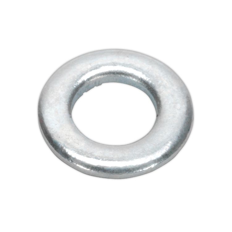 Sealey Flat Washer DIN 125 - M5 x 10mm Form A Zinc - Pack of 100